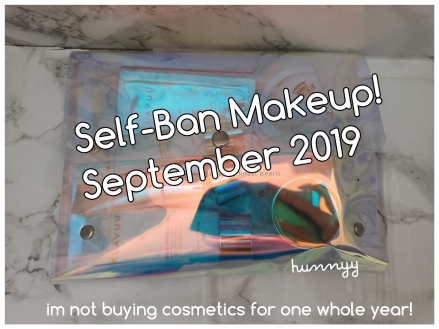::SELFBAN:: No Beauty Buy September!!